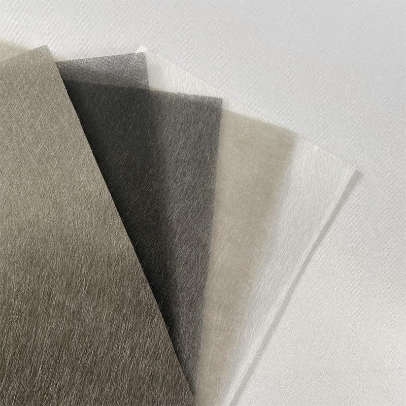 Feltro superficiale in fibra di carbonio resistente all'abrasione grigio da 20 g